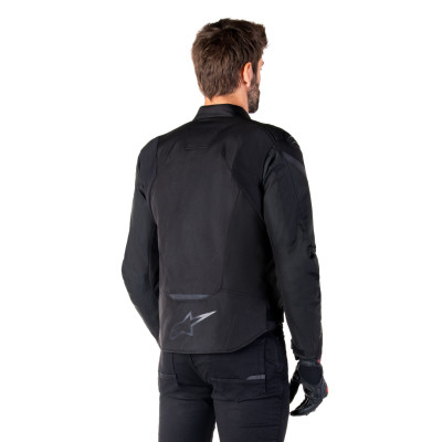 bunda T-JAWS V4 WATERPROOF, ALPINESTARS (černá/černá) 2026