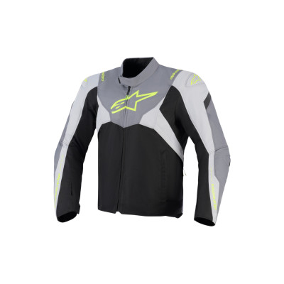 bunda T-JAWS V4 WATERPROOF, ALPINESTARS (černá/světle šedá/šedá) 2026