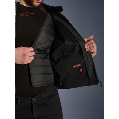 bunda T-JAWS V4 WATERPROOF, ALPINESTARS (černá/světle šedá/šedá) 2026