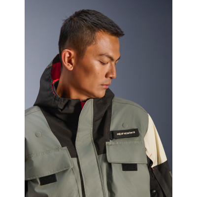 bunda MOSPHER WATERPROOF, ALPINESTARS (šedá/černá) 2026