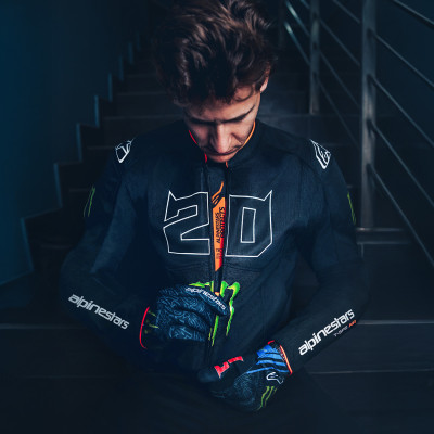 bunda T-SPS AIR V2 MONSTER FQ20 kolekce, ALPINESTARS (černá/bílá) 2026