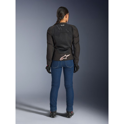 bunda STELLA SMX AIR, ALPINESTARS (černá/bílá/červená fluo) 2026