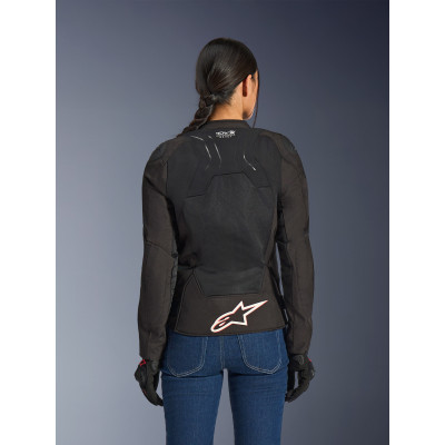 bunda STELLA SMX AIR, ALPINESTARS (černá/bílá/červená fluo) 2026