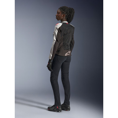 bunda STELLA SMX AIR, ALPINESTARS (světle šedá/černá/růžová) 2026