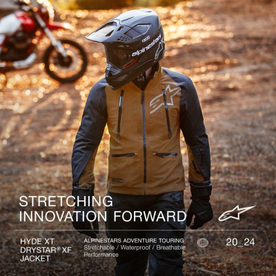 bunda HYDE XT DRYSTAR XF, ALPINESTARS (písková/černá) 2025