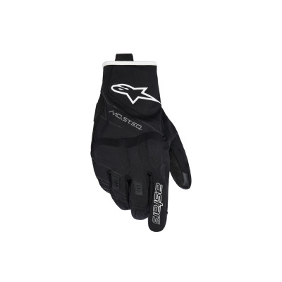 rukavice MOBLAST WATERPROOF, ALPINESTARS (černá/bílá off white) 2026