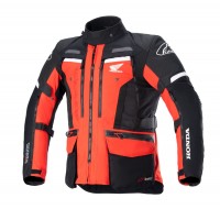 bunda BOGOTA PRO DRYSTAR HONDA kolekce, ALPINESTARS (červená fluo/černá) 2025
