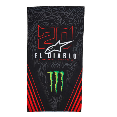 nákrčník FQ20 MONSTER kolekce, ALPINESTARS (černá/červená fluo/modrá/zelená) 2026