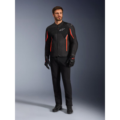 bunda AST V3 AIR, ALPINESTARS (černá/červená/šedá) 2026