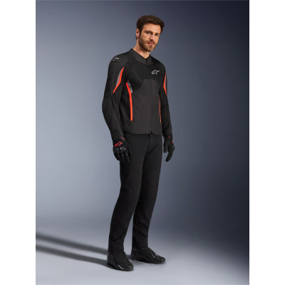 bunda AST V3 AIR, ALPINESTARS (černá/červená/šedá) 2026