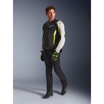 bunda AST V3 AIR, ALPINESTARS (bílá/žlutá fluo/černá) 2026