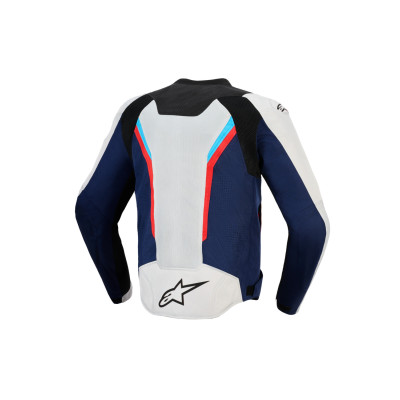 bunda AST V3 AIR, ALPINESTARS (bílá/modrá/červená/černá) 2026