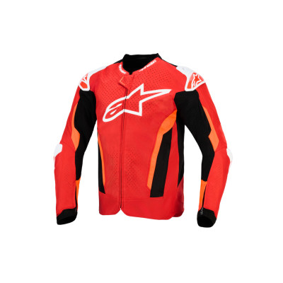 bunda T-GP AIR, ALPINESTARS (červená/červená fluo/bílá/černá) 2026