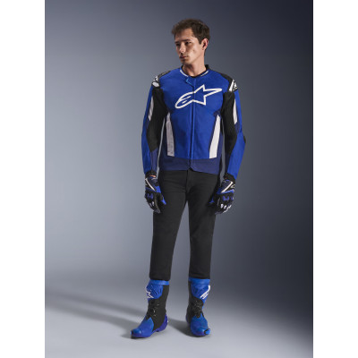bunda T-GP AIR, ALPINESTARS (modrá/bílá/černá) 2026
