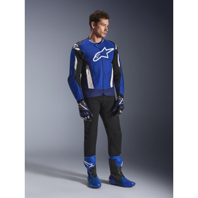 bunda T-GP AIR, ALPINESTARS (modrá/bílá/černá) 2026