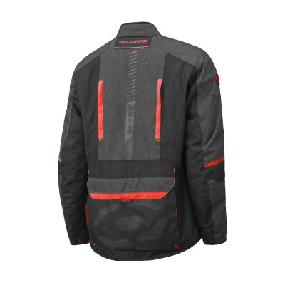 enduro bunda TRAILER CRAFT, 4SQUARE - pánská (šedá,červená) 2026