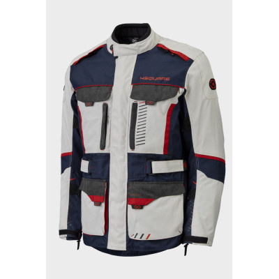 enduro bunda TRAILER CRAFT, 4SQUARE - pánská (bílá,modrá,červená) 2026