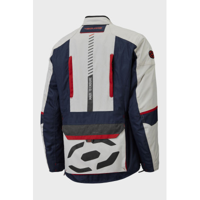 enduro bunda TRAILER CRAFT, 4SQUARE - pánská (bílá,modrá,červená) 2026