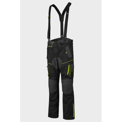 enduro kalhoty TRAILER CRAFT, 4SQUARE - pánské (šedá,žlutá fluo) 2026