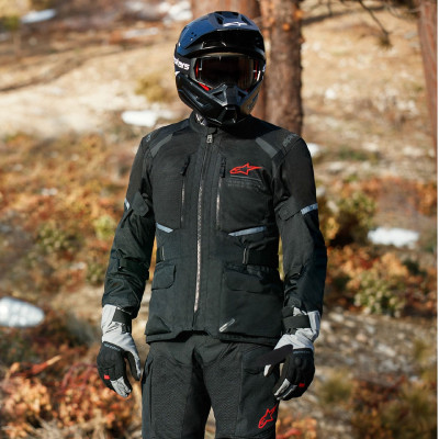 bunda ANDES AIR DRYSTAR, ALPINESTARS (černá) 2025