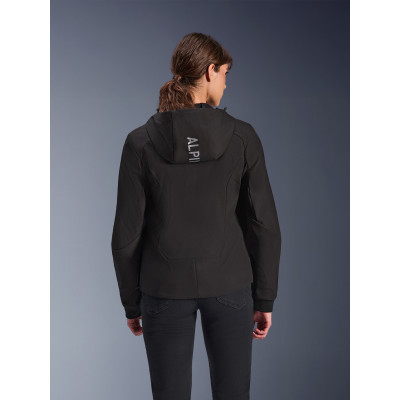 bunda STELLA RADIUM TECH HOODIE, ALPINESTARS, dámská (černá) 2026