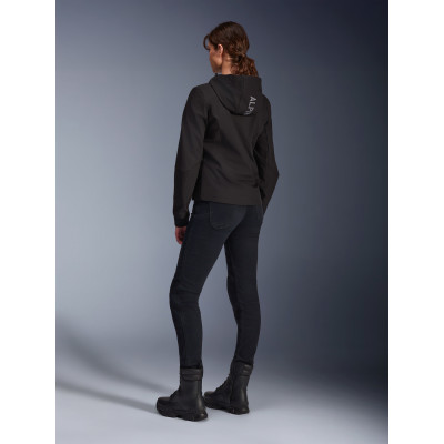 bunda STELLA RADIUM TECH HOODIE, ALPINESTARS, dámská (černá) 2026