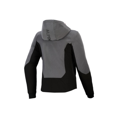 bunda STELLA RADIUM TECH HOODIE, ALPINESTARS, dámská (tmavě šedá/černá/růžová) 2026