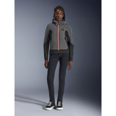 bunda STELLA RADIUM TECH HOODIE, ALPINESTARS, dámská (tmavě šedá/černá/růžová) 2026