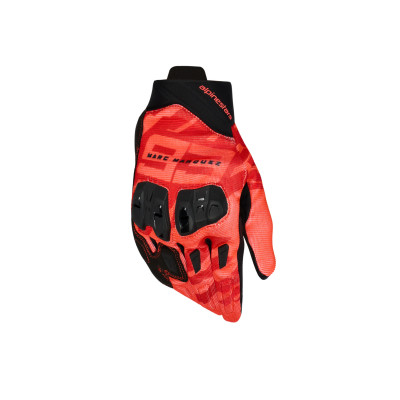 rukavice SP X 1 MM93 kolekce, ALPINESTARS (červená fluo/červená/černá) 2026