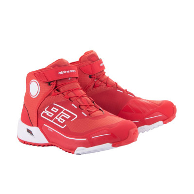 boty CR-X DRYSTAR MM93 kolekce, ALPINESTARS (červená/bílá) 2026