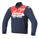 bunda SMX WATERPROOF HONDA kolekce, ALPINESTARS (modrá/černá/červená/bílá) 2025