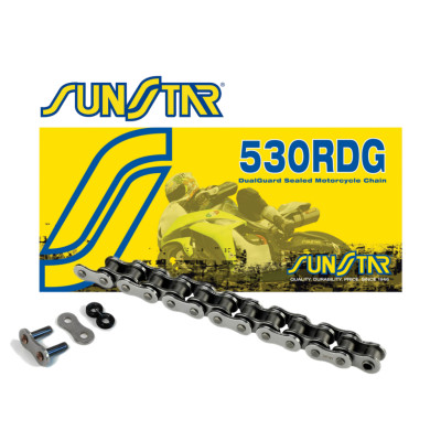 Řetěz SUNSTAR 530RDG-110N (530VX3) do 1000 ccm (DG-RING) MADE IN JAPAN