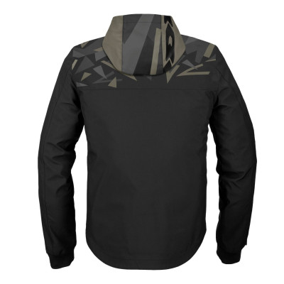 bunda HOODIE EVO SPORT 2024, SPIDI (černá/military green)