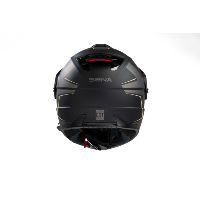 Mesh přilba s headsetem Outlander, SENA (matná černá)