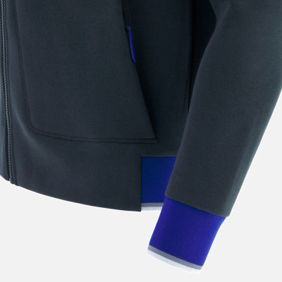 mikina na zip s kapucí TRAVEL, Monster Energy Yamaha (antracit)