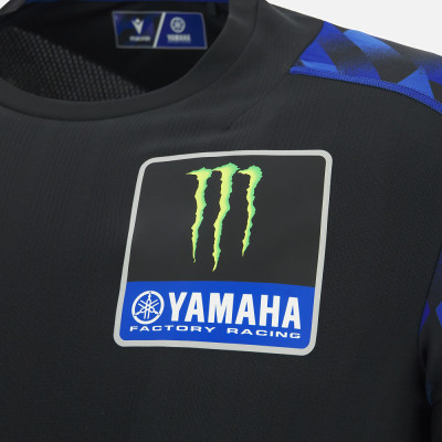 triko FAN GEAR, Monster Energy Yamaha (černá,modrá)