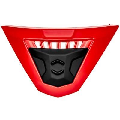 čelní kryt ventilace pro přilby AERO, CASSIDA (červená/černá)