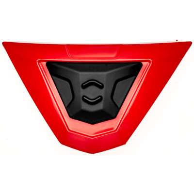 čelní kryt ventilace pro přilby AERO, CASSIDA (červená/černá)