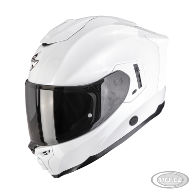 Moto přilba SCORPION EXO-1500 AIR solid (perleťově bílá)