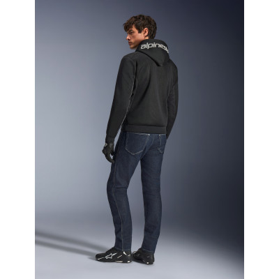 bunda CHROME SUPERAIRFLOW, ALPINESTARS (černá/tmavě šedá/bílá) 2026