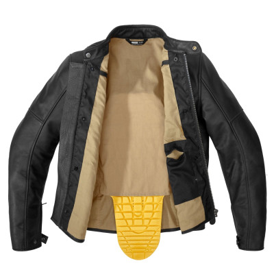 kožená bunda MACK, SPIDI (černá