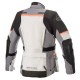 bunda STELLA ANDES DRYSTAR, TECH-AIR 5 kompatibilní, ALPINESTARS, dámská (světle šedá/tmavě šedá/černá/růžová fluo) 2025