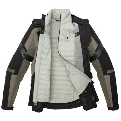 bunda 4SEASON EVO LADY 2023, SPIDI (černá/vojenská zelená)