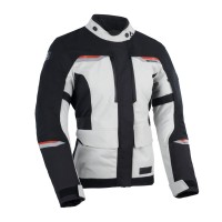 bunda MONDIAL 2.0 DRY2DRY™, OXFORD ADVANCED, dámská (světle šedá/černá/červená)