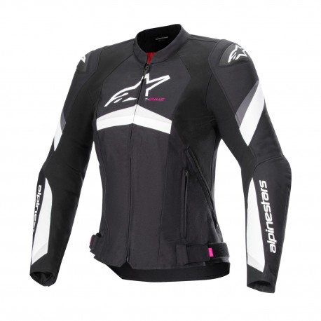 bunda STELLA T-GP PLUS R 4, ALPINESTARS, dámská (černá/bílá) 2025