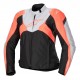 bunda STELLA T-JAWS 4 WATERPROOF, ALPINESTARS (černá/světle šedá/červená fluo) 2025