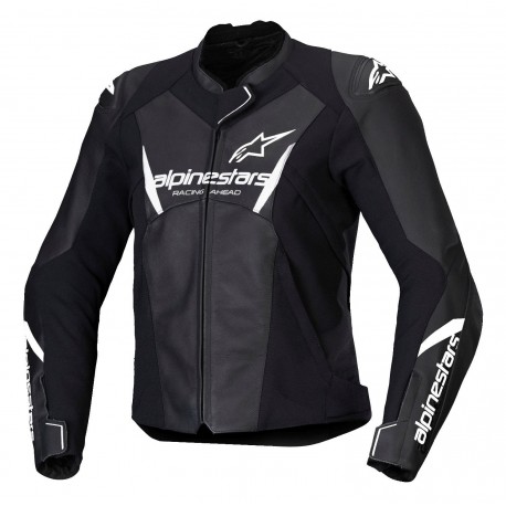 bunda STELLA FASTER 3, ALPINESTARS (černá/bílá) 2025