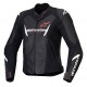 bunda STELLA FASTER 3, ALPINESTARS (černá/bílá/červená fluo) 2025