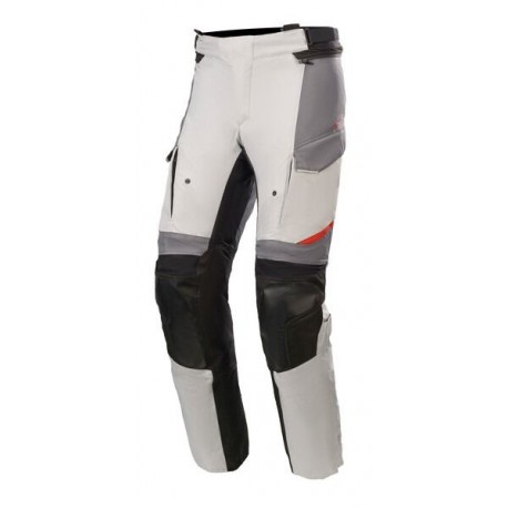 kalhoty ANDES DRYSTAR, ALPINESTARS (světle šedá/tmavě šedá/černá/červená) 2025