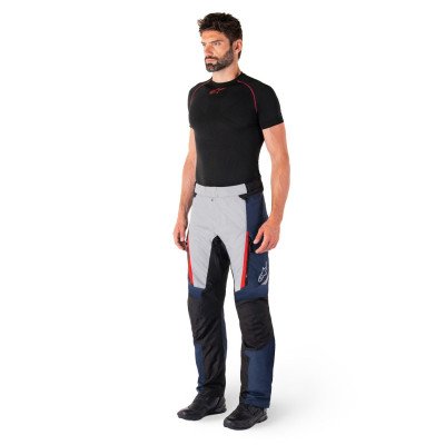 kalhoty ST-1 WATERPROOF, ALPINESTARS (tmavě modrá/černá/červená) 2025